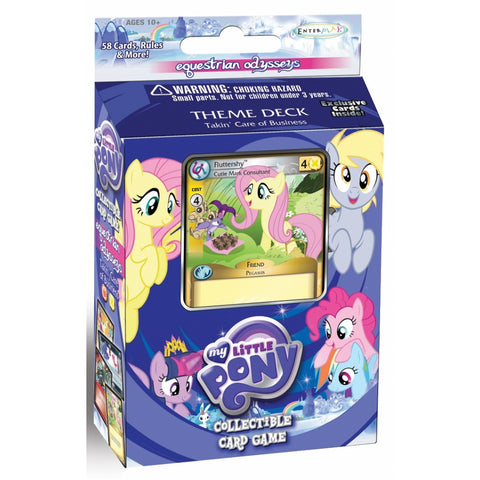 My Little Pony Takin' Care of Business Equestrian Odysseys Theme Deck